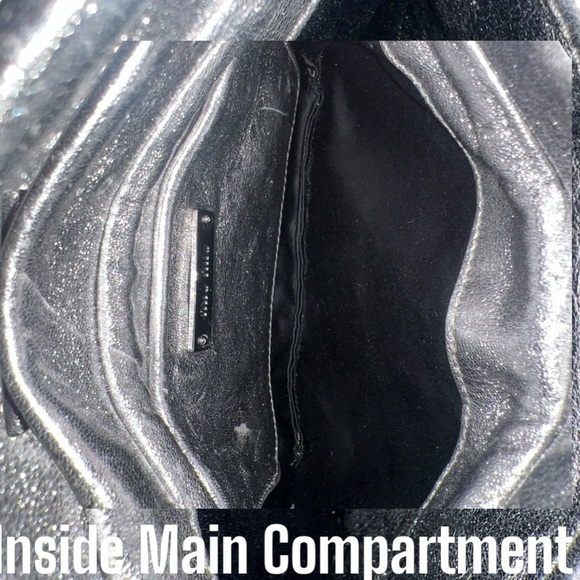 🩶MIU MIU Metallic Matelasse Silver Leather Chain Crossbody Bag/Purse | PRELOVED - Picture 14 of 16